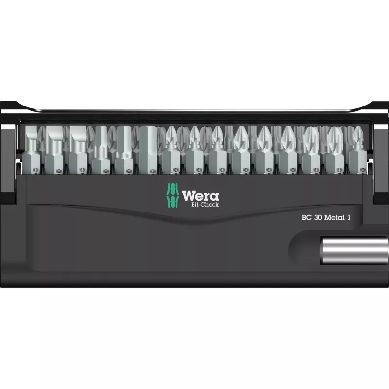Atsuktuvų antgalių rinkinys Wera BC 30 Metal 1