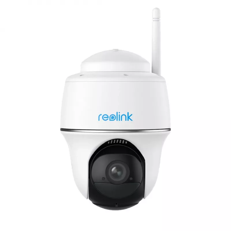 IP apsaugos kamera Reolink Argus B420 3MP lauko, maitinama baterija, Wi‑Fi, panoraminė ir pakreipiama, 5200 mAh, IP65, 110° matymo kampas