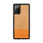 Apsauginis telefono dėklas Man and Wood Galaxy Note 20 Herringbone Arancia Juoda