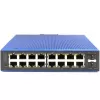 DIGITUS pramoninis L2 valdomas Gigabit Ethernet komutatorius 16x RJ-45 + 2x SFP, 12–48V DC, 8000 MAC