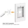 Maclean Wall Mount Tablet Hanger With Lock MC-474W