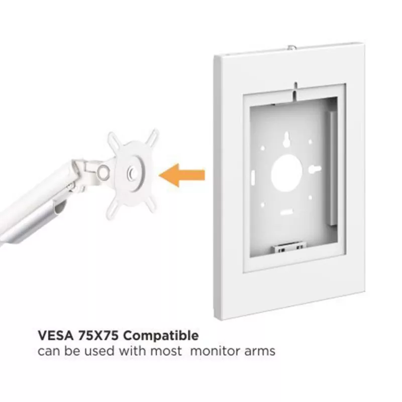 Maclean Wall Mount Tablet Hanger With Lock MC-474W