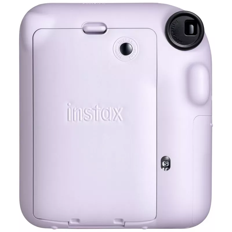 Momentinis fotoaparatas Fujifilm Instax Mini 12 Purple — nuotrauka 86×54 mm, plėvelė 62×46 mm, 60 mm židinio nuotolis