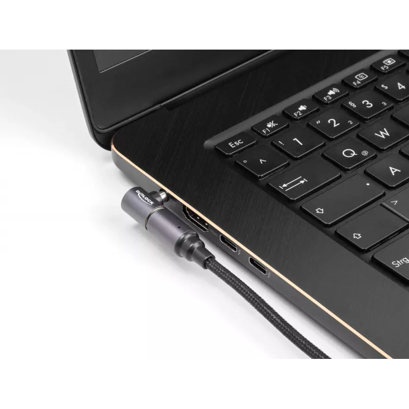 Maitinimo laidas DeLOCK 80781 0,15 m USB C 8 kontaktų 20 V
