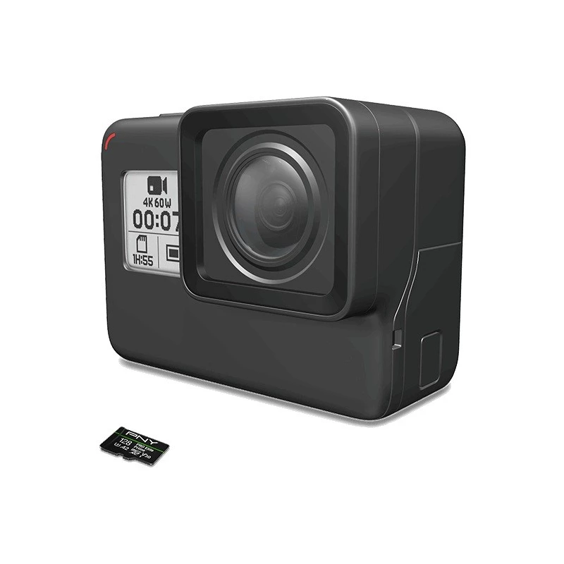 Atminties kortelė microSDXC Elite Prime 128GB + SD adapteris + USB-A kortelių skaitytuvas