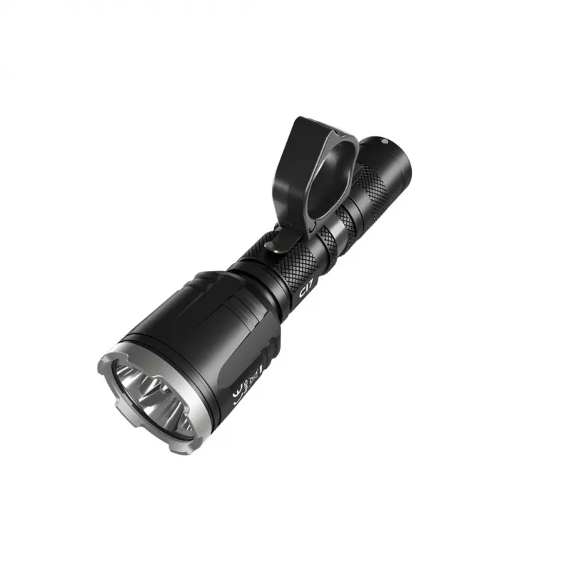 Rankinis žibintuvėlis Nitecore CI7 — 4 šviesos diodai, 2500 liumenų, 130 val. veikimo laikas, 148,2 mm, 158 g, juodas