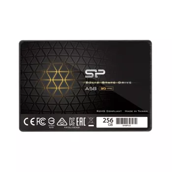 2,5 colio SATA III SSD Silicon Power Ace A58 256 GB, SLC NAND, 560/500 MB/s, 7 mm
