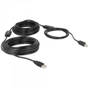 USB laidas DeLOCK 20 m USB2.0-A – USB2.0-B 83557