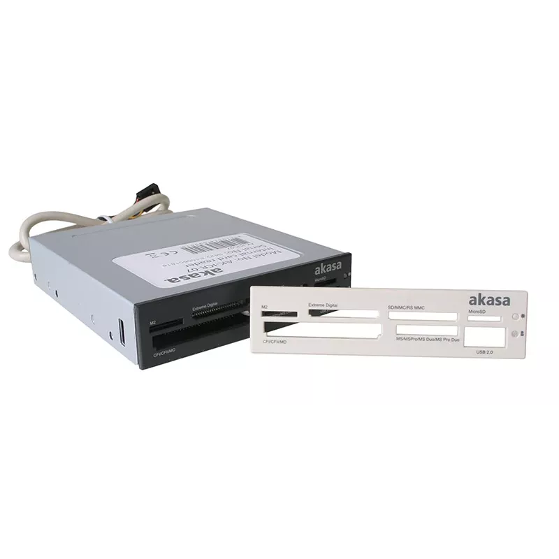 Akasa AK-ICR-07 kortelių skaitytuvas USB 2.0, vidinis