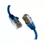 EFB-Elektronik CAT8.1 mėlynas 15 m RJ45 komutacinis kabelis S/FTP PIMF LSZH 2000 MHz 40 GB tinklo kabelis Gamintojas: EFB Elektronik (EC020200242)