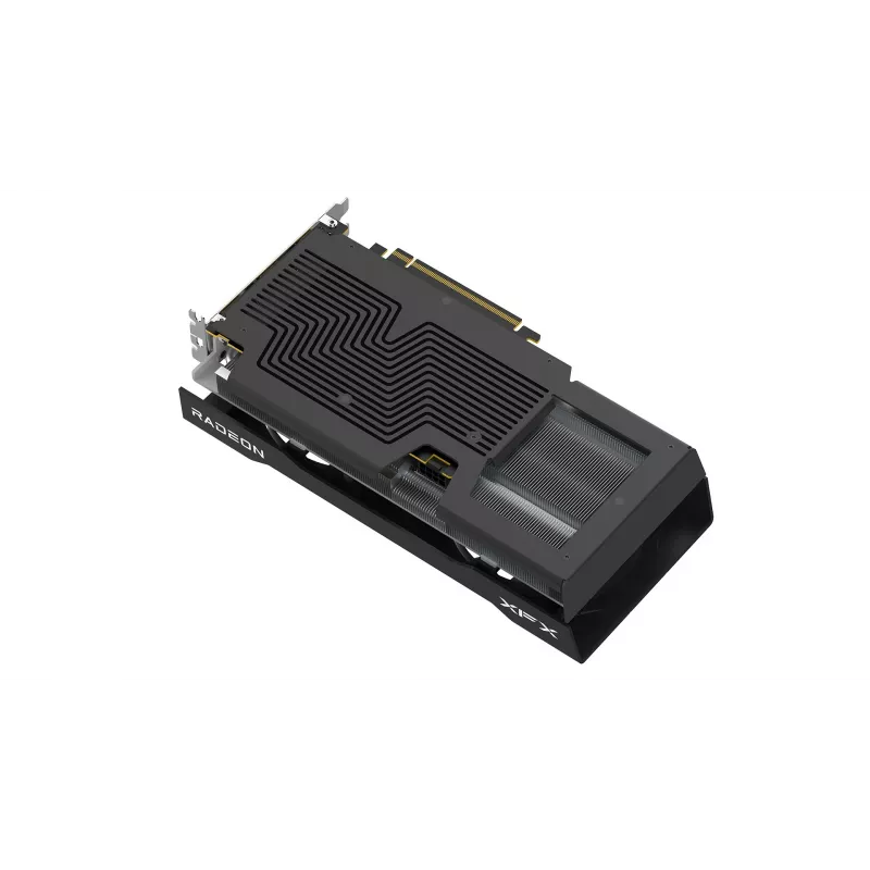 Grafikos plokštė XFX Radeon RX 9060 XT — 8 GB GDDR6, 128 bitų, PCIe 5.0, 2x DP + HDMI, 2 ventiliatoriai