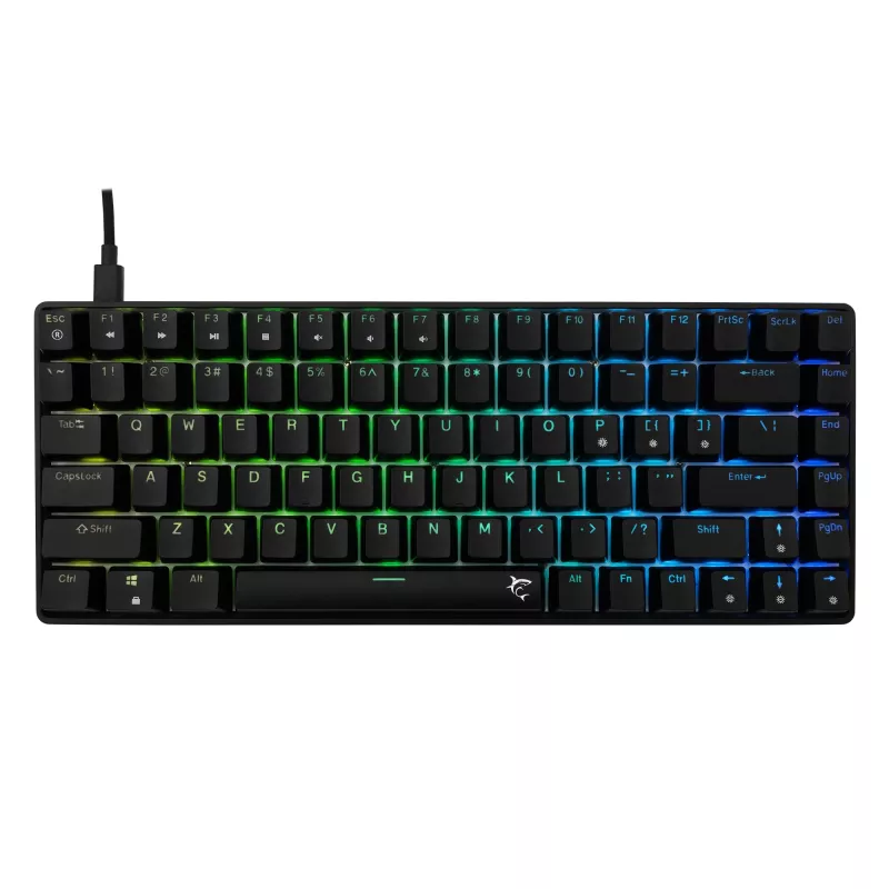 Mechaninė klaviatūra White Shark GK-005121 su RGB apšvietimu ir Blue jungikliais