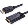 Value 11.99.5800 DisplayPort laidas 1 m VGA (D-Sub) juodas (11.99.5800)