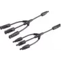 shiverpeaks ®-PV4 T-Adapter Cable Set, 3/1, 4mm², juoda/juoda, 30 cm (BS02-21033)