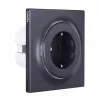 Kištukinis lizdas F tipo Fibaro FGWSONF-011-8, 1 lizdas, 110–230V, 50/60Hz, juoda