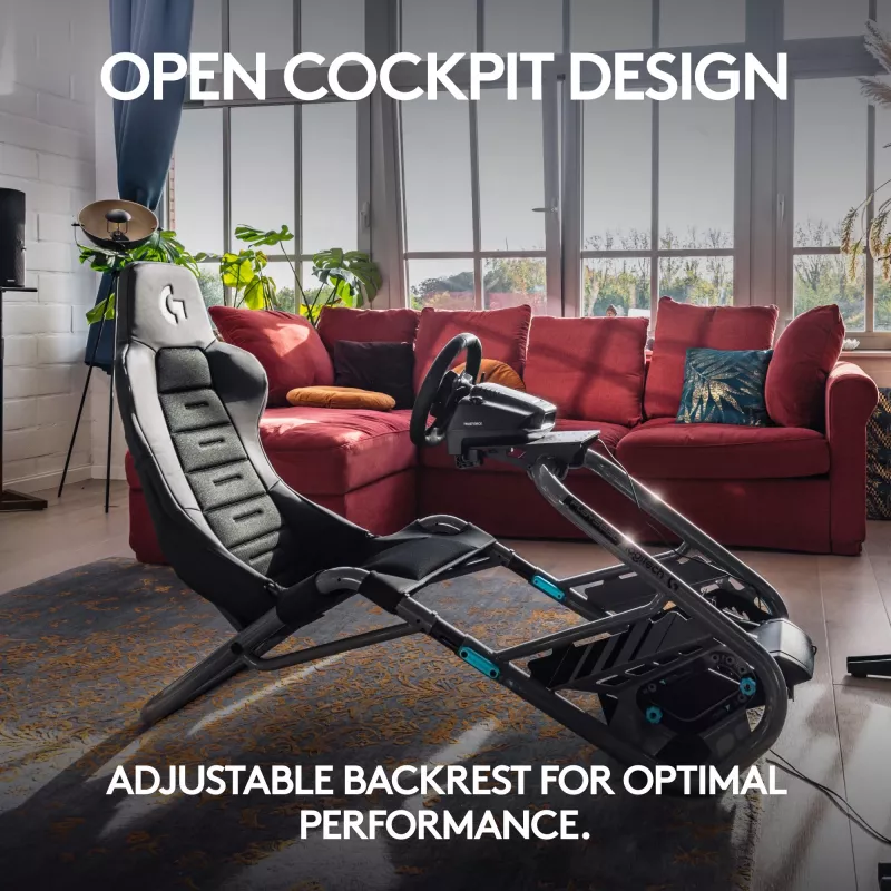 Playseat Trophy - Logitech G Edition Lengvas - Lengvai Laikomas - Esports - SIM Lenktynių Sėdynė