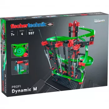 fischertechnik Dynamic M, fizikos rinkinys, 7 metų, plienas