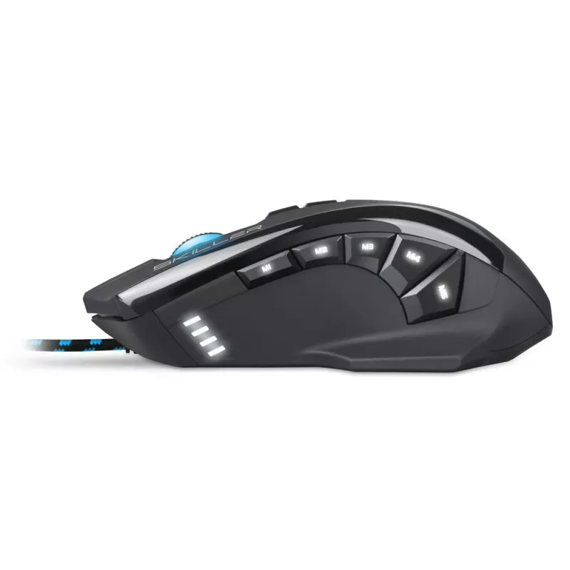 Sharkoon Skiller SGM1 pelė Žaidimams Dešiniarankiams USB Type-A Optinė 10800 DPI