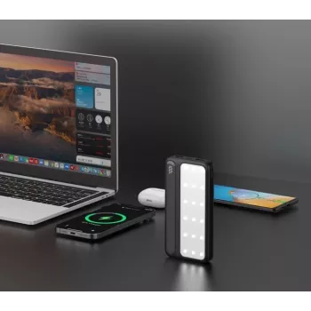 Nešiojama išorinė baterija P20 LCDPD LAMP 20000 mAh