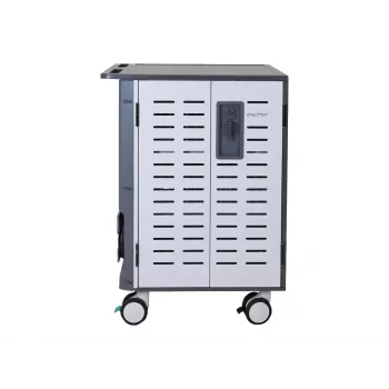 Ergotron Zip40 - Vežimėlis (tik įkrovimui) - 40 planšečių / nešiojamųjų kompiuterių - Ekrano dydis: iki 39,6 cm (iki 15,6 colio)