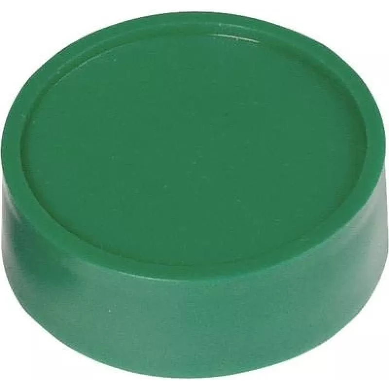 Apvalūs magnetai Ø3,4 cm žali 10 vnt. (61733-55)