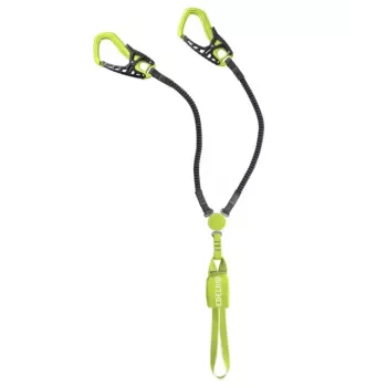 Apsauginis lynas nuo kritimo Edelrid kabelis COMFORT TRI — juoda/žalia, 532 g, min. naudotojo svoris 40 kg