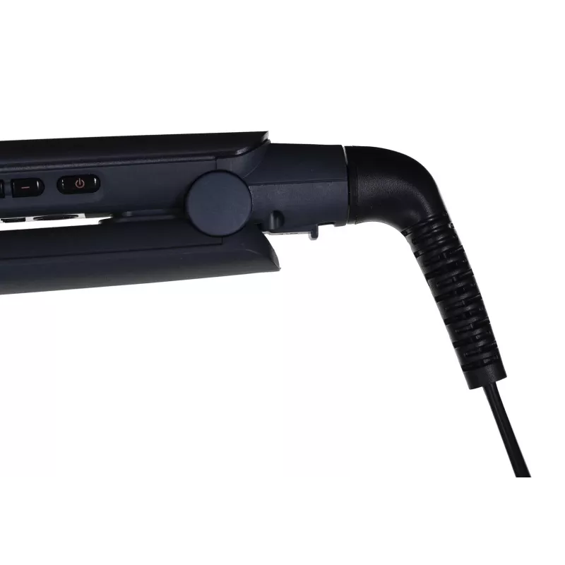 Plaukų tiesintuvas Remington S8598 Warm Juoda Pilka — keraminės plokštės 11 cm, 5 šilumos lygiai, 160–230°C, 3 m laidas, dėklas