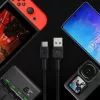 USB laidas Green Cell KABGC19 USB 2.0 2m USB A USB C juodas