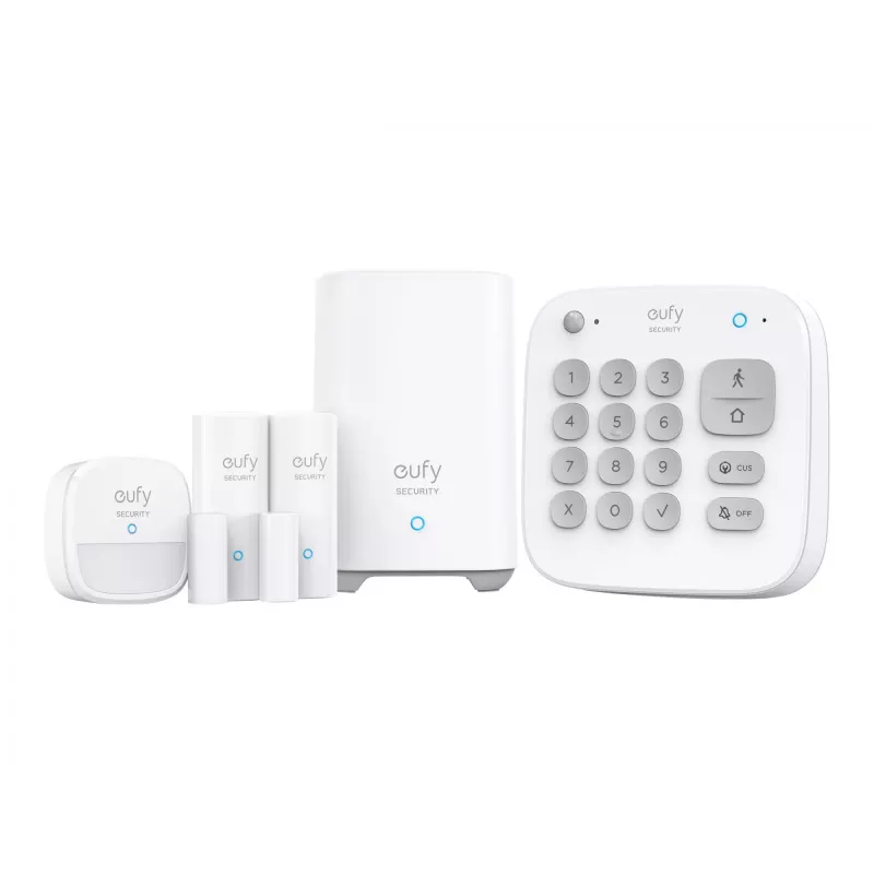 NAMŲ APSAUGOS SIGNALIZACIJOS RINKINYS/5 DALIŲ T8990321 EUFY