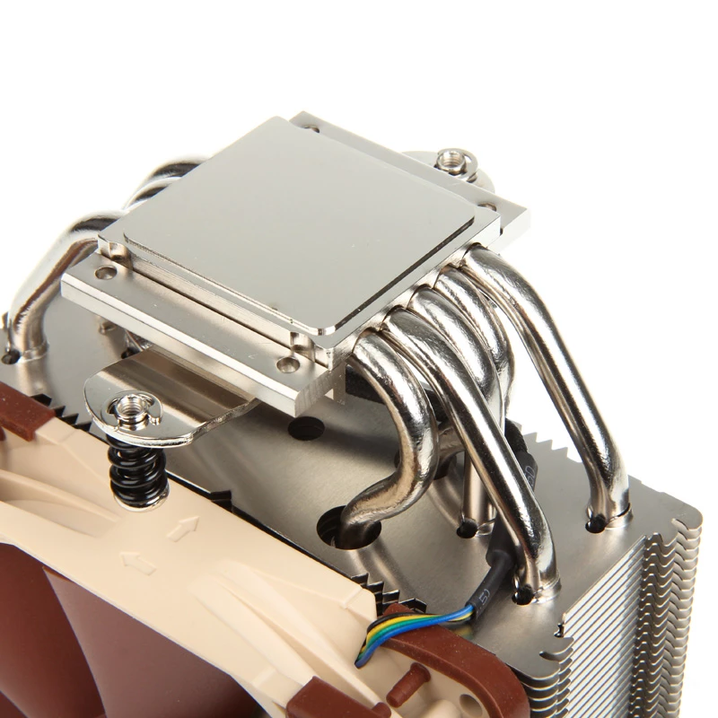 CPU aušintuvas Noctua NH-U12S, 120 mm ventiliatorius, 1500 RPM, 93.4 m³/h oro srautas, 22.4 dB, nerūdijantis plienas, 158×125×71 mm