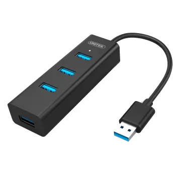 UNITEK Y-3089 interface hub USB 3.2 Gen 1 (3.1 Gen 1) Type-A 5000 Mbit/s Juoda