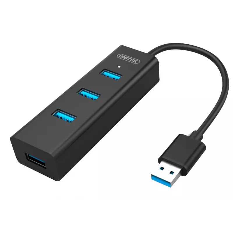 UNITEK Y-3089 interface hub USB 3.2 Gen 1 (3.1 Gen 1) Type-A 5000 Mbit/s Juoda