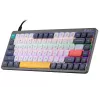 Mechaninė klaviatūra Tracer FINA 84 pilka (Outemu Raudona Switch) TRAKLA47279