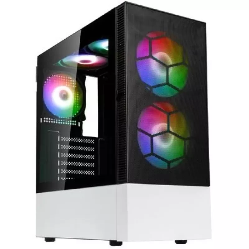 Kolink OBSERVATORY MX Midi Tower Juoda, White