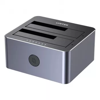 Unitek klonavimo stotis 2X SATA 2,5/3,5 USB 5GB