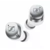 SENNHEISER Momentum MTW4 belaidės Bluetooth triukšmą slopinančios sportinės ausinės - balta ir sidabrinė