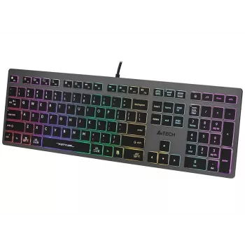 Laidinė klaviatūra A4Tech FSTYLER FX60H su neoniniu apšvietimu