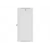 Lanberg sieninė montavimo stovo spinta 19'' 27U 600x600mm pilka (stiklinės durys)