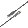 USB-C vaizdo kabelis TB AKTBXIACCOP500B hibridinis 4K, 5 m ilgio