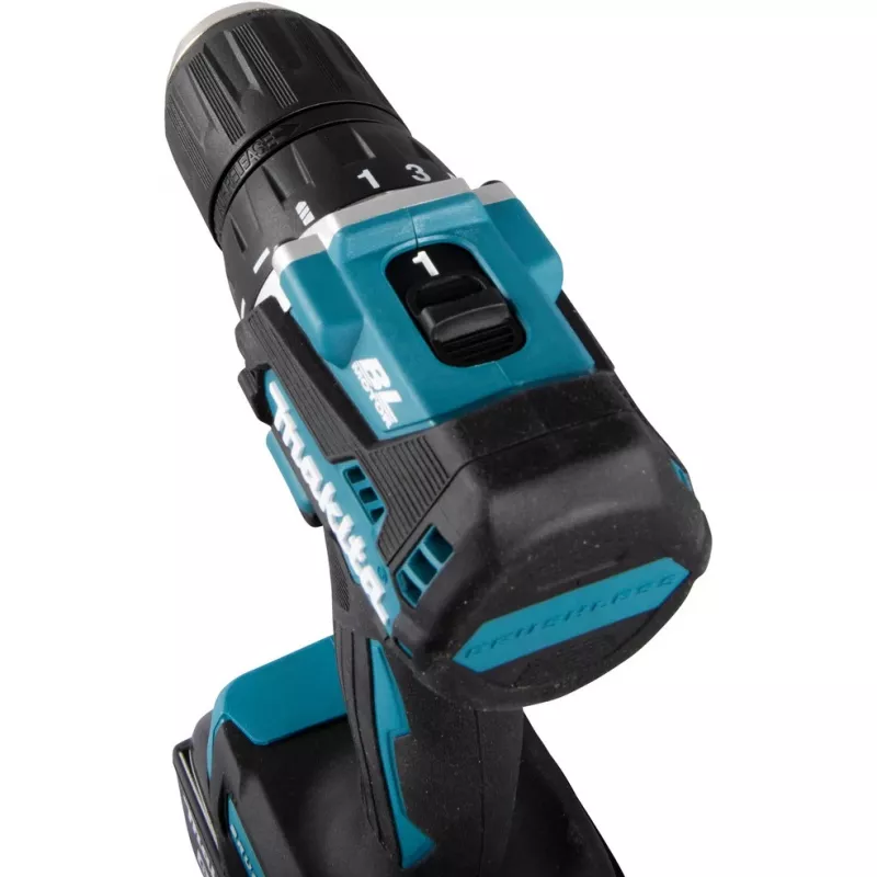 Makita DDF487RFE3 - Atsuktuvas - Belaidis - 1/4 colio šešiakampis antgalis - 2 baterijos - 18 V/36 V