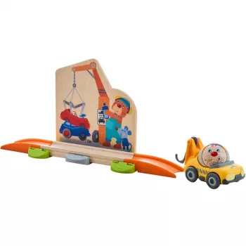 Teminis rinkinys „Scrap Yard“ HABA Kullerbü