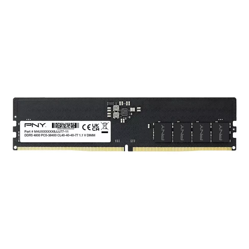 Operatyvioji atmintis PNY DDR5 16 GB 4800 MHz DIMM MD16GSD54800-SB