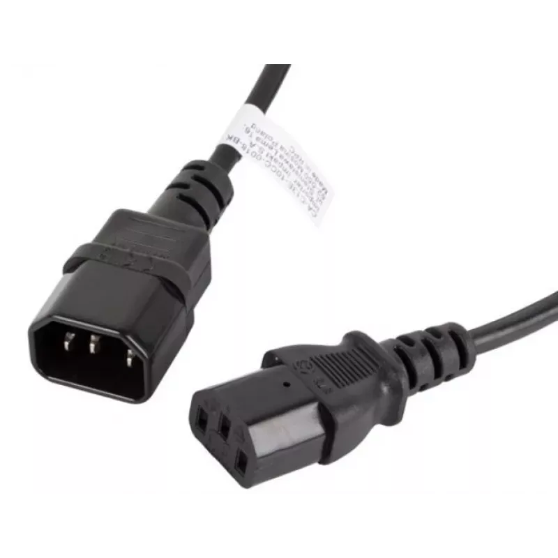 Maitinimo kabelis Lanberg CA-C13E-10CC-0018-BK Juodas 1,8 m