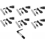 Belaidė DMX sistema EUROLITE QuickDMX rinkinys siųstuvas 1x + 6x akumuliatoriniai imtuvai (belaidis DMX perdavimas/priėmimas)