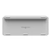 Logitech MX Keys Mini for Mac - klaviatūra - apšviesta - Bluetooth - QWERTZ - šveicariška - šviesiai pilka