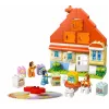 Statybinis žaislas LEGO Bluey Šeimos namas su atminties žaidimu 10459 — 83 dalys, 3 minifigūrėlės, amžius 3+