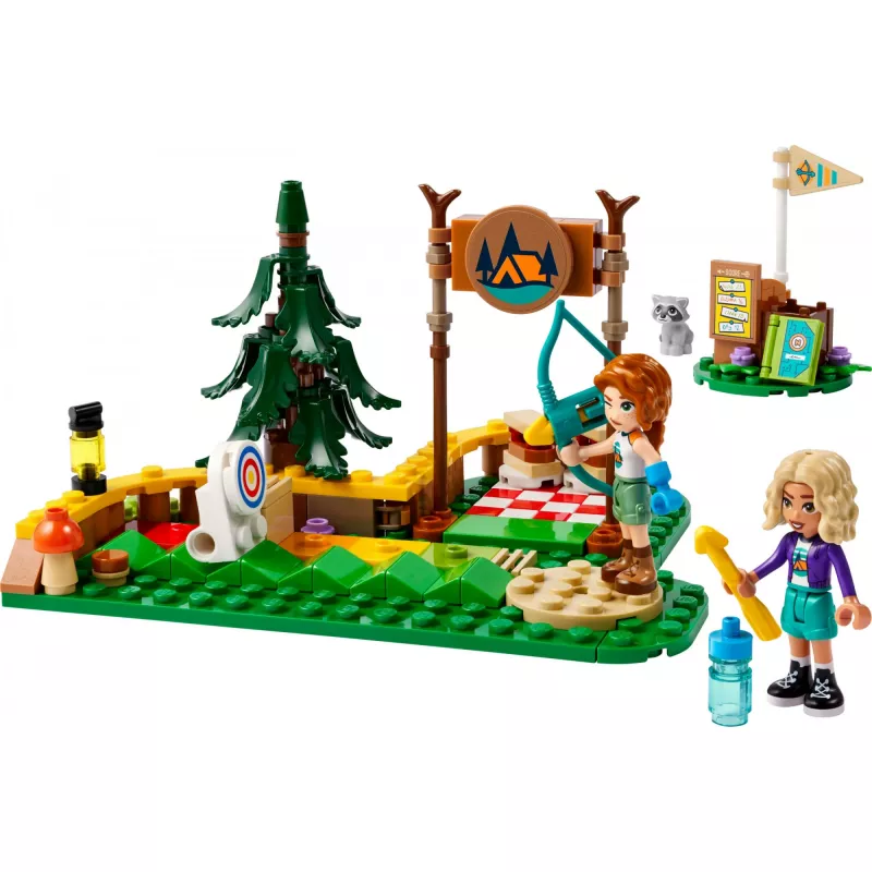 Konstruktorius LEGO Friends Lankininkystės nuotykių stovykla 42622 — 157 dalys, 2 minifigūrėlės, amžius 6+