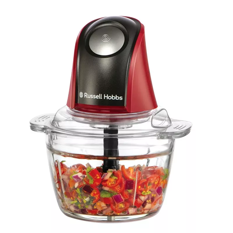 Russell Hobbs 27130-56 elektrinis maisto smulkintuvas 0,5 L 200 W juoda, raudona, permatoma