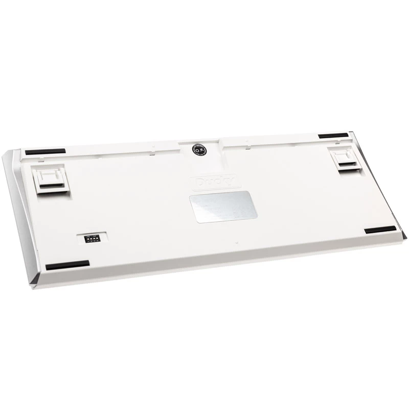 Ducky One 3 Classic Pure Balta TKL žaidimų RGB LED - MX-Brown klaviatūra USB vokiška balta (DKON2187ST-BDEPDPWWWSC1)