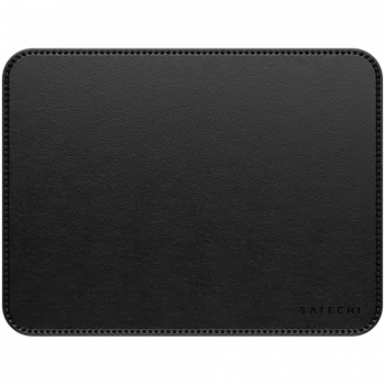 Satechi Premium pelė Pad - Vegan Leather pelė Pad (Juoda)